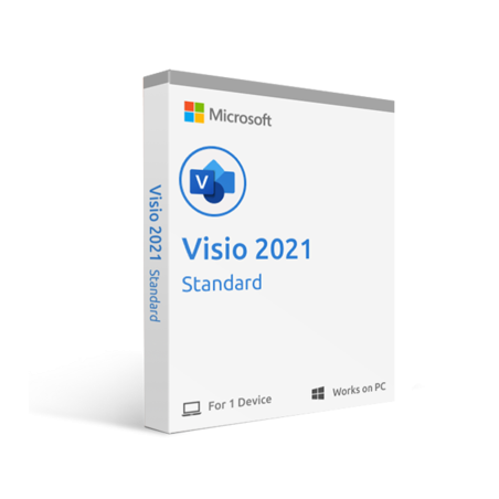 Microsoft Visio Professional 2021 Windows (Email delivery)