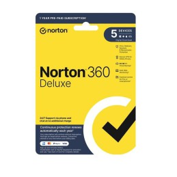 Norton 360 Deluxe Dark Web Monitoring 5 Devices 1Y Win/MAC (Email delivery)