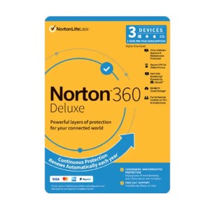 Norton 360 Deluxe Dark Web Monitoring 3 Devices 1Y Win/MAC (Email delivery)