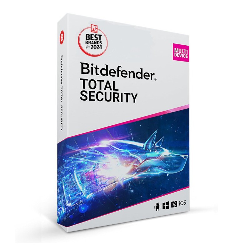 Bitdefender Total Security 5 Device 1 Year Win/MAC (Email delivery)