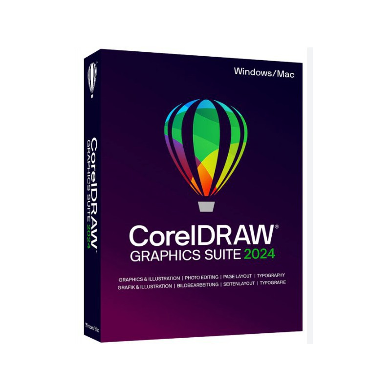 CorelDraw Graphics Suite 2024 Win or MAC lifetime (Email delivery)