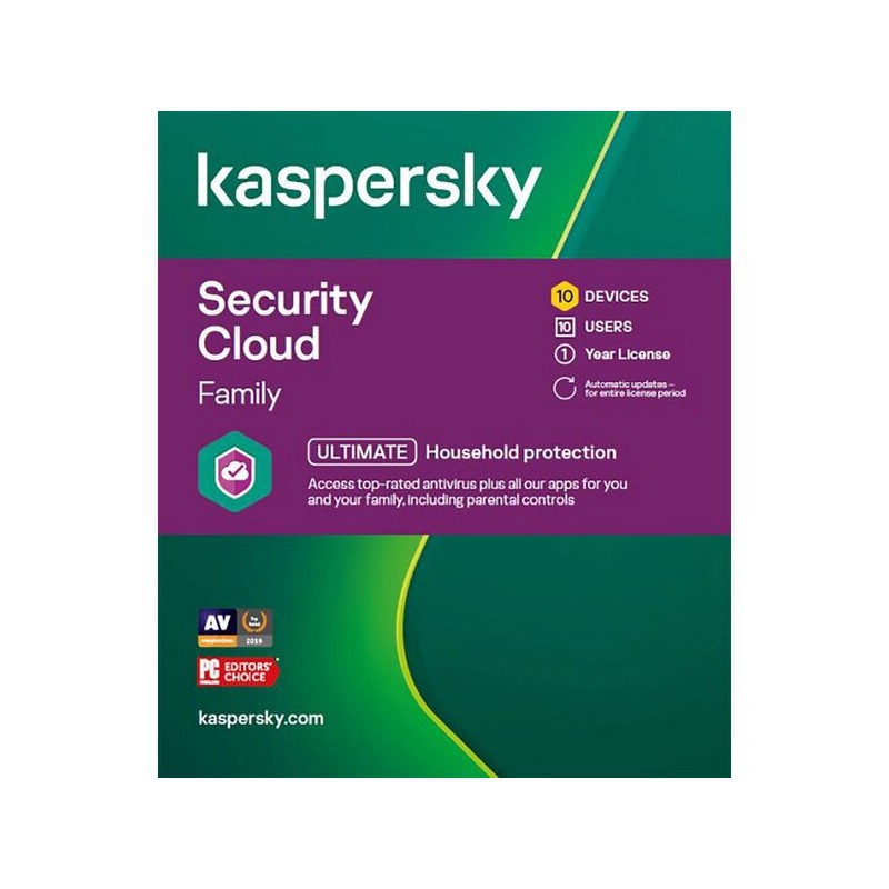 Kaspersky Security Cloud Personal 10 Device 1 Year Win/MAC (Email delivery)