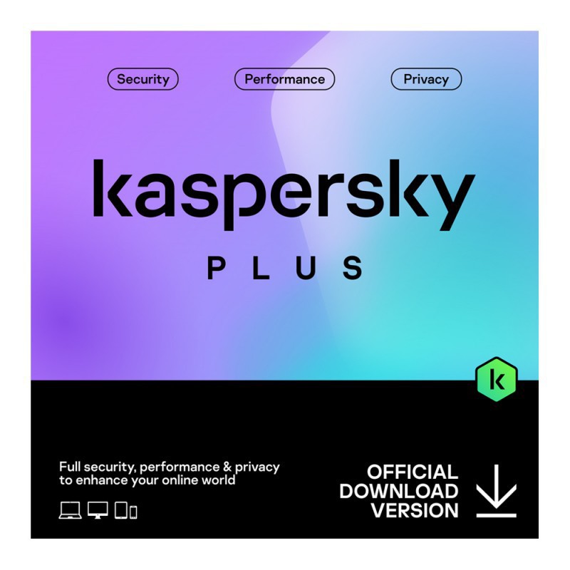 Kaspersky Plus 5 Device 1 year Win/MAC Email Delivery