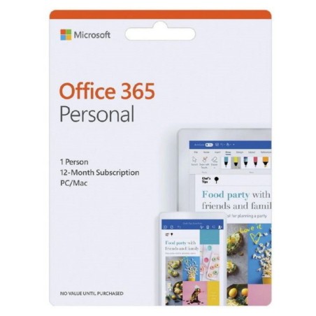 Microsoft Office 365 Personal PC/MAC 1pc for 1Yr Email Delivery
